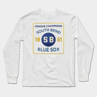 South Bend Blue Sox • 1951 League Champions Long Sleeve T-Shirt